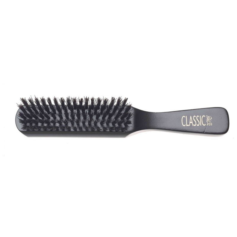 Brosse lissoir sanglier manche bois 5 rangs